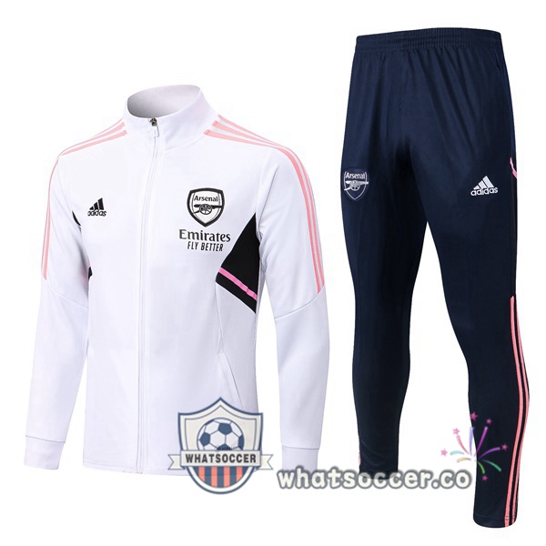 Arsenal White Jacket 2022-2023