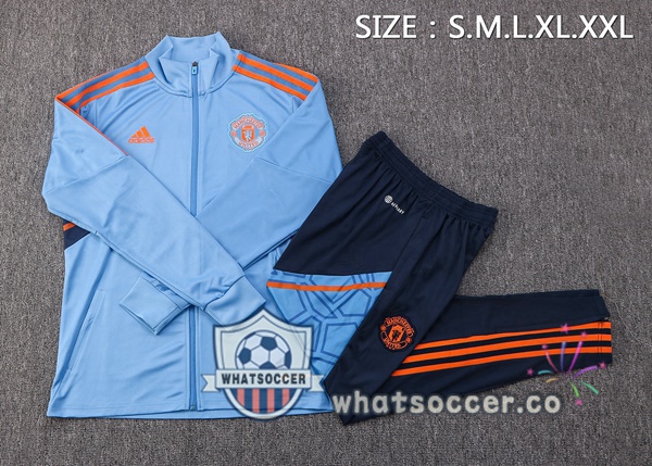 Manchester United Blue Jacket 2022-2023