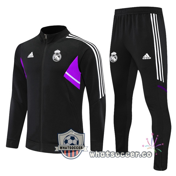Real Madrid Black Jacket 2022-2023