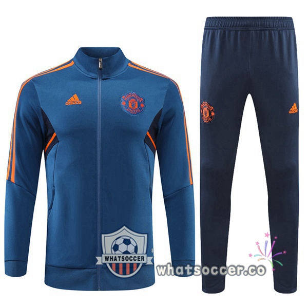 Manchester United Blue Jacket 2022-2023