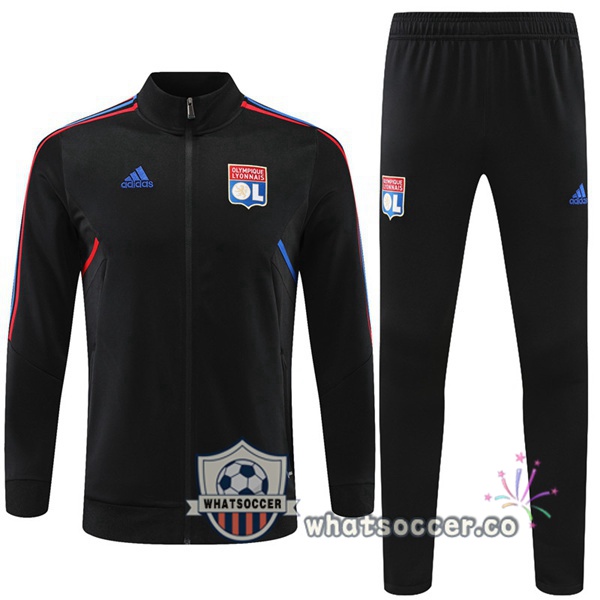 Olympique Lyonnais Black Jacket 2022-2023