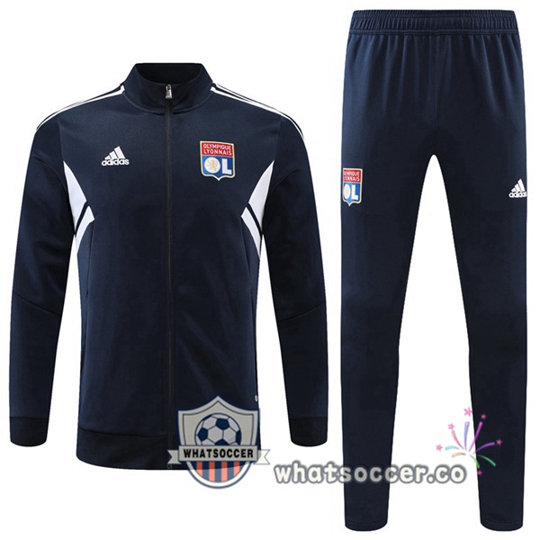 Olympique Lyonnais Blue Royal Jacket 2022-2023