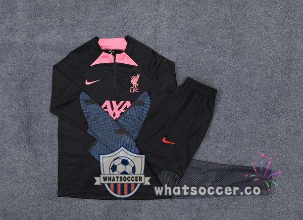 FC Liverpool Black Tracksuit 2022-2023