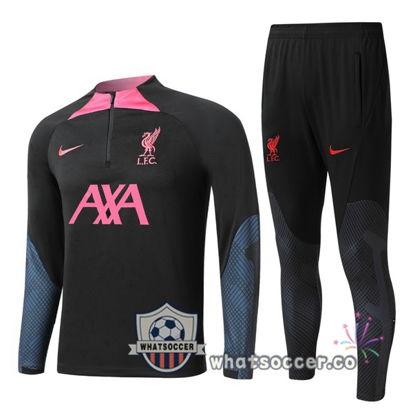 FC Liverpool Black Tracksuit 2022-2023