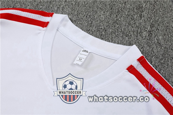 Bayern Munich Training T-Shirts + Shorts White 2022-2023