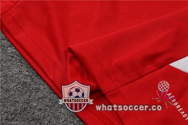 Manchester United Training T-Shirts + Shorts Red 2022-2023