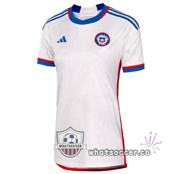 Chile Women Away Soccer Jerseys White 2022-2023