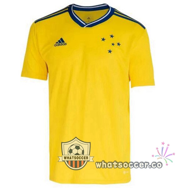 Cruzeiro EC Third Soccer Jerseys Yellow 2022-2023