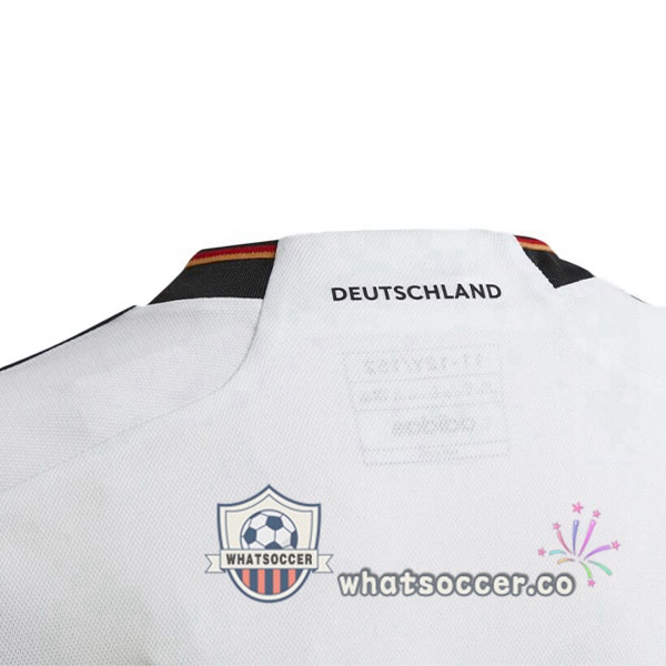 Germany Home Soccer Jerseys Black White 2022-2023