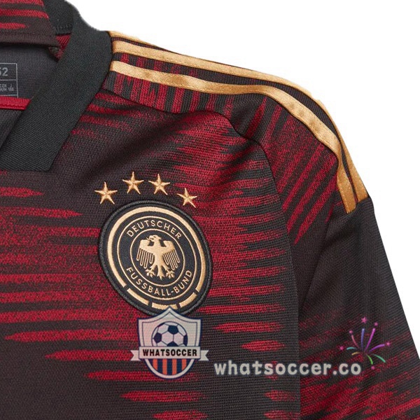 Germany Away Soccer Jerseys Black 2022-2023