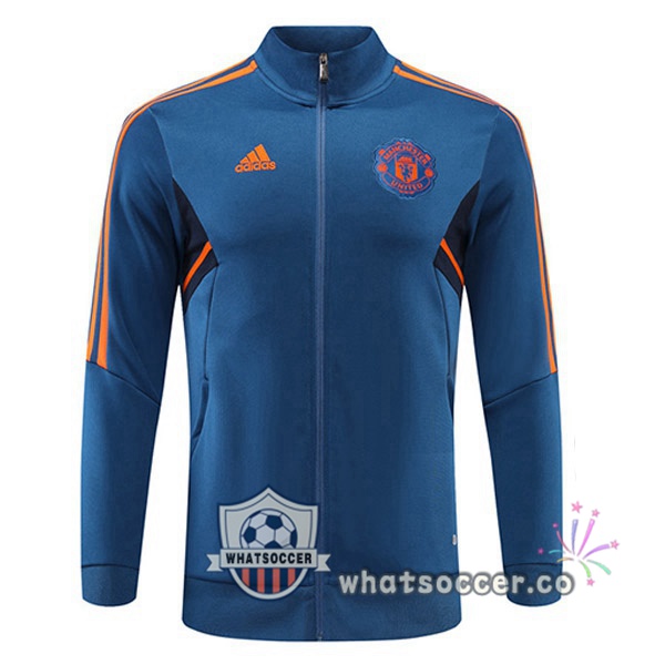 Manchester United Blue Soccer Jacket 2022-2023