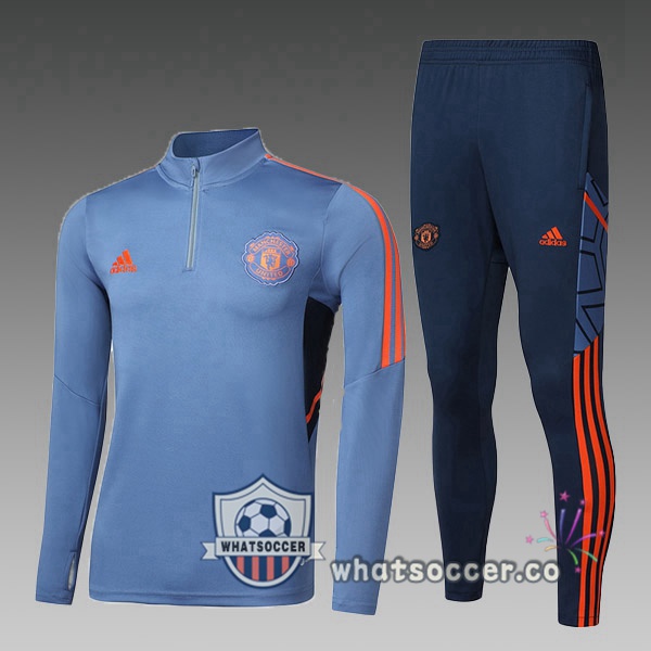 Manchester United Kids Gray Tracksuit 2022-2023
