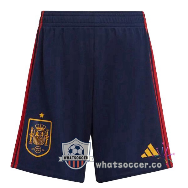 Spain Home Soccer Shorts Red 2022-2023