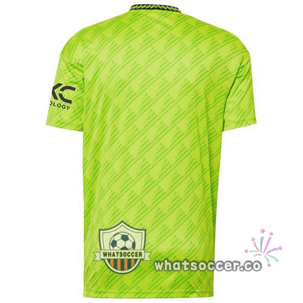 Manchester United Third Soccer Jerseys Green 2022-2023