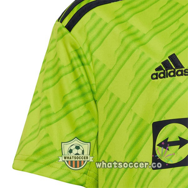 Manchester United Third Soccer Jerseys Green 2022-2023