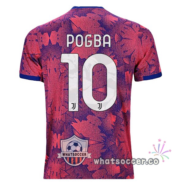 Juventus (POGBA 10) Away Soccer Jerseys Rose 2022-2023