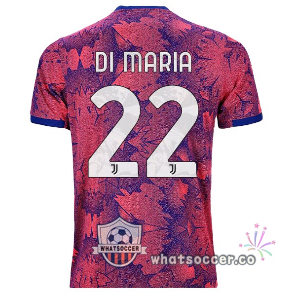 Juventus (DI MARIA 22) Away Soccer Jerseys Rose 2022-2023