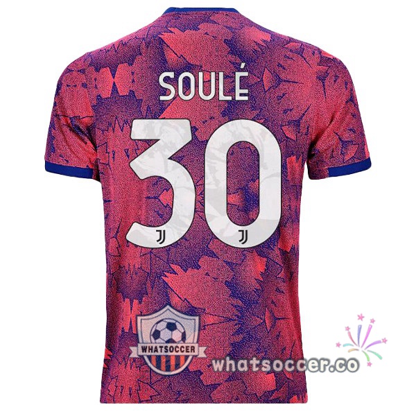 Juventus (SOULÉ 30) Away Soccer Jerseys Rose 2022-2023