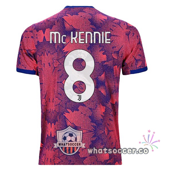 Juventus (MCKENNIE 8) Away Soccer Jerseys Rose 2022-2023