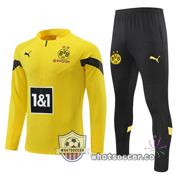 Dortmund BVB Yellow Tracksuit 2022-2023