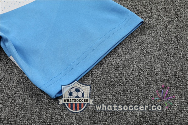 Manchester City Training T-Shirts + Shorts Blue 2022-2023