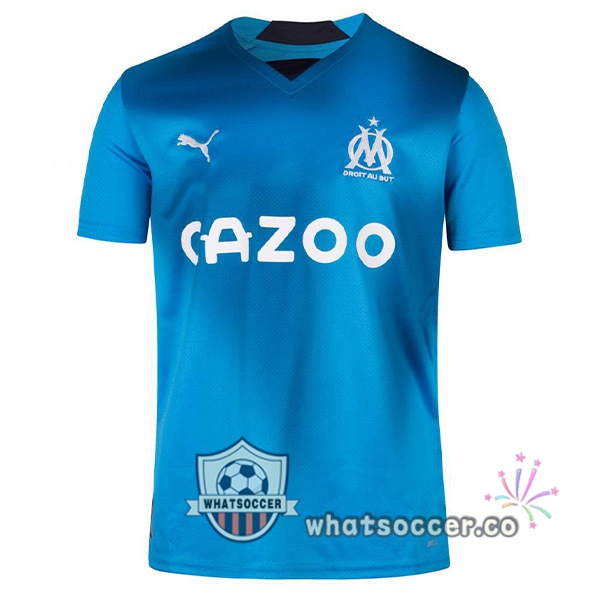 Olympique de Marseille Third Soccer Jerseys Blue 2022-2023