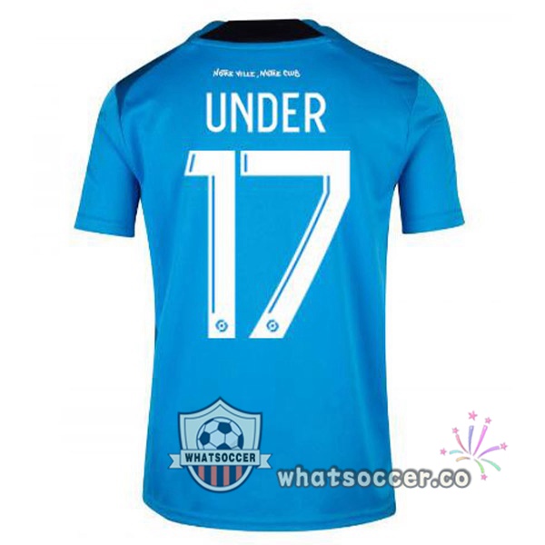 Olympique de Marseille (UNDER 17) Third Soccer Jerseys Blue 2022-2023