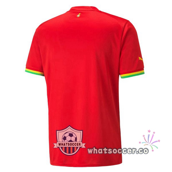 Ghana Away Soccer Jerseys Red 2022-2023