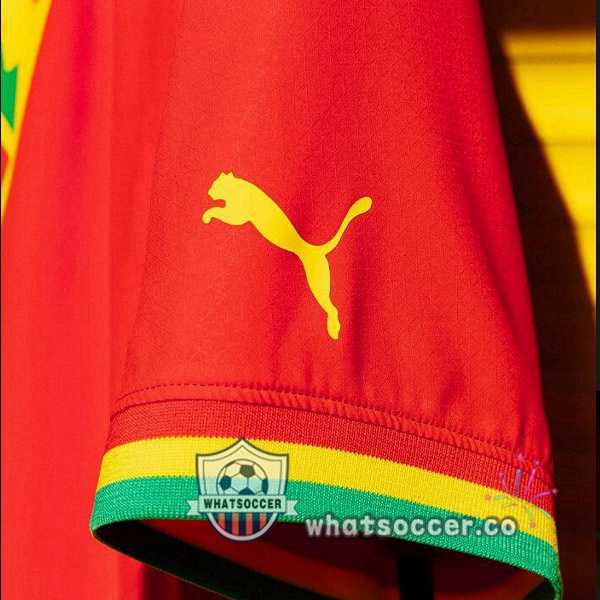 Ghana Away Soccer Jerseys Red 2022-2023