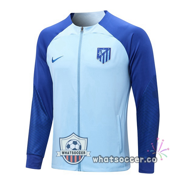 Olympique de Marseille Blue Soccer Jacket 2022-2023