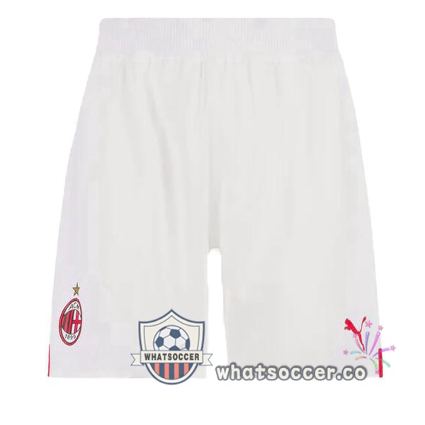 AC Milan Away Soccer Shorts White 2022-2023