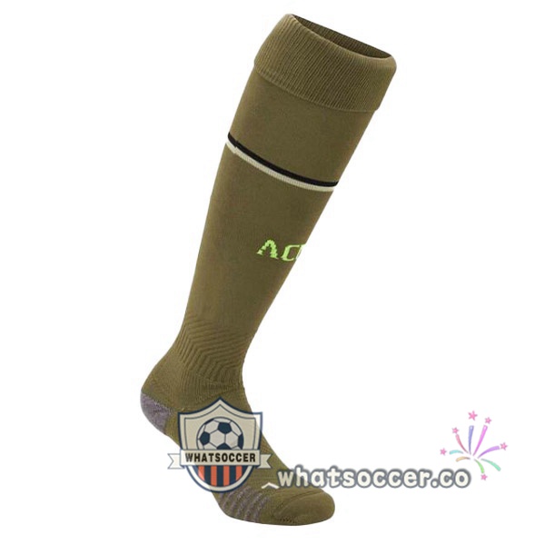 AC Milan Third Soccer Socks Marron 2022-2023