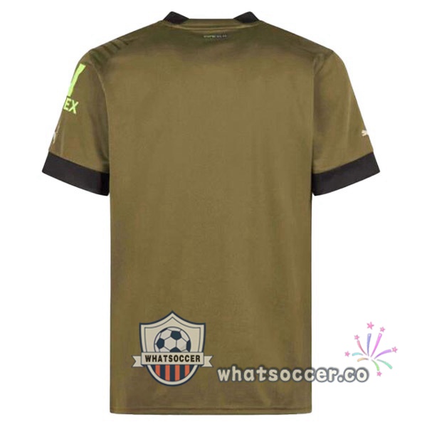 AC Milan Third Soccer Jerseys Marron 2022-2023