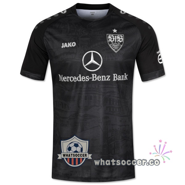 VfB Stuttgart Third Soccer Jerseys Black 2022-2023