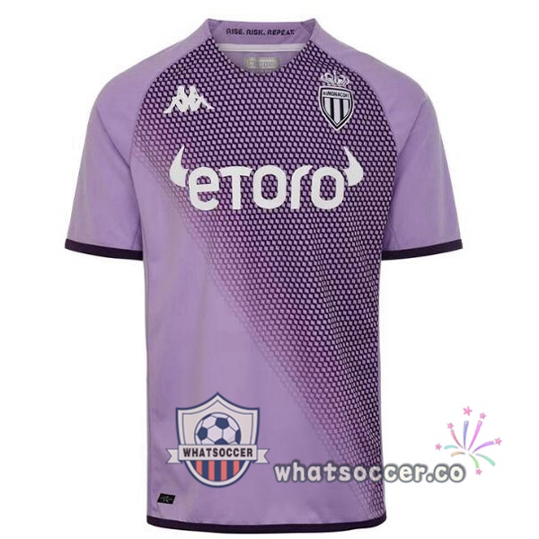 AS Monaco Third Soccer Jerseys Purple 2022-2023