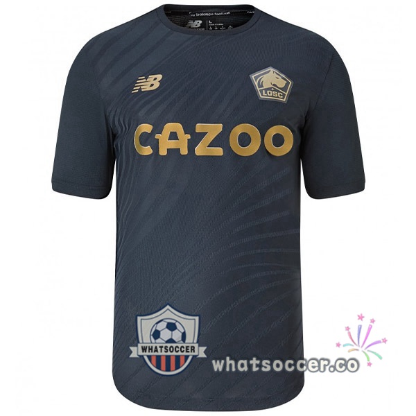 Lille OSC Third Soccer Jerseys Black 2022-2023