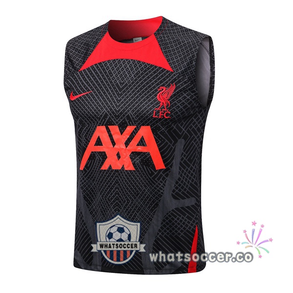 FC Liverpool Black Soccer Vest 2022-2023