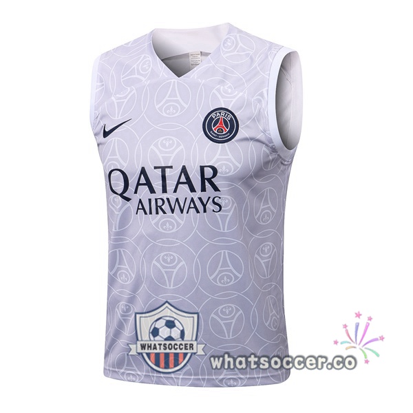 Paris PSG White Soccer Vest 2022-2023