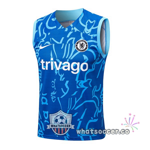 FC Chelsea Blue Soccer Vest 2022-2023