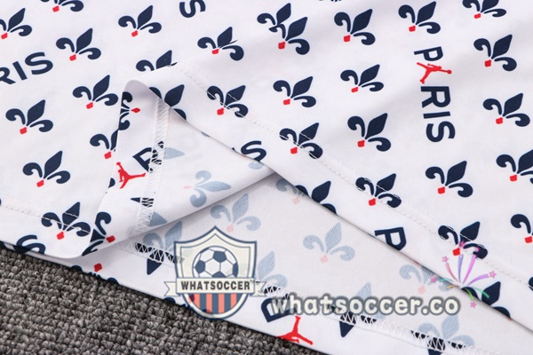 Paris PSG + Shorts White Soccer Vest 2022-2023
