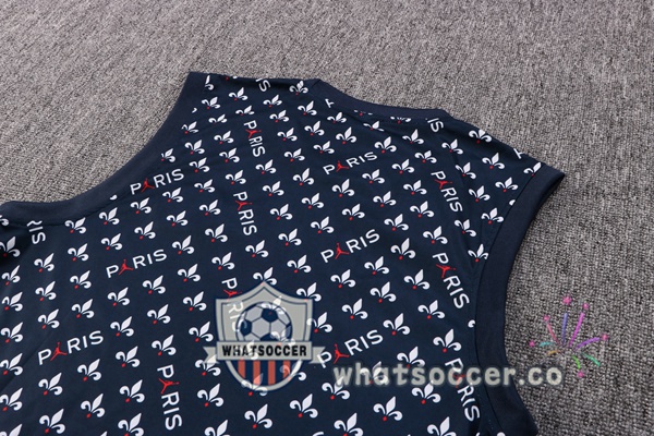 Paris PSG + Shorts Blue Royal Soccer Vest 2022-2023