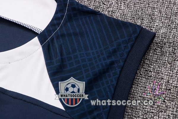 Paris PSG + Shorts Blue Royal Soccer Vest 2022-2023