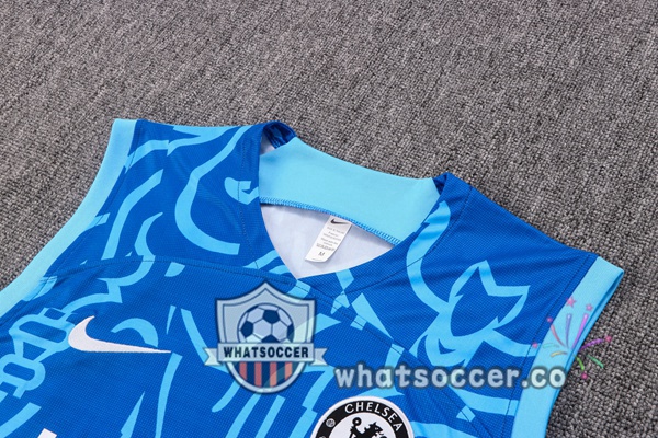 FC Chelsea + Shorts Blue Soccer Vest 2022-2023