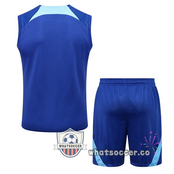 FC Chelsea + Shorts Blue Soccer Vest 2022-2023