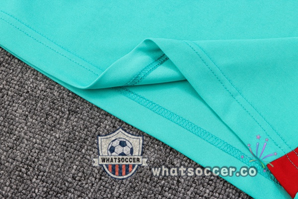 FC Barcelona + Shorts Green Soccer Vest 2022-2023