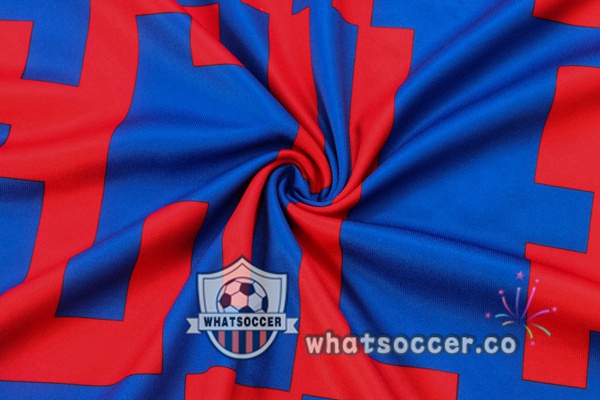 FC Barcelona + Shorts Blue Red Soccer Vest 2022-2023