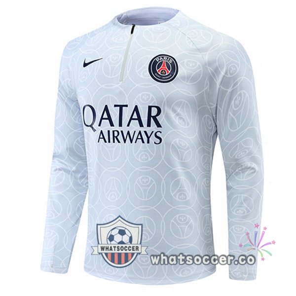 Paris PSG Soccer Sweater Gray 2022-2023