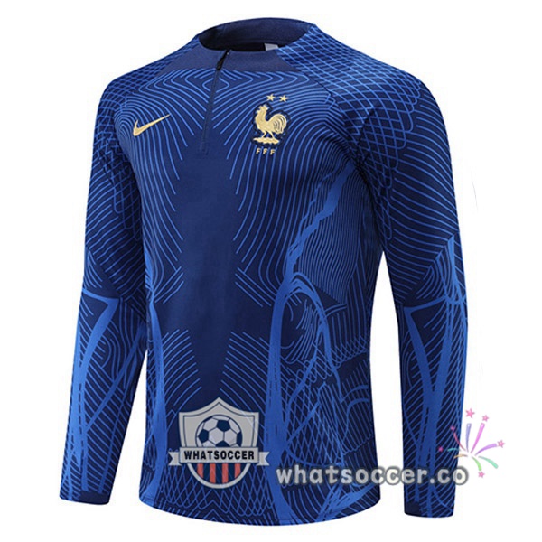 France Soccer Sweater Blue 2022-2023