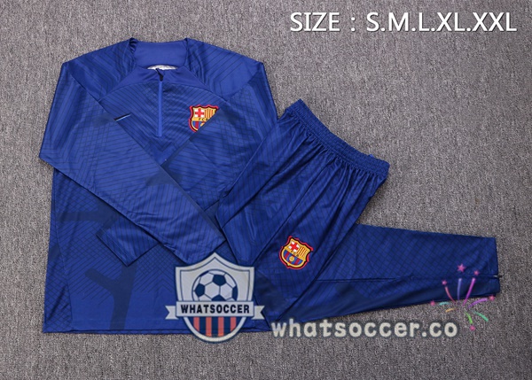 FC Barcelona Blue Tracksuit 2022-2023