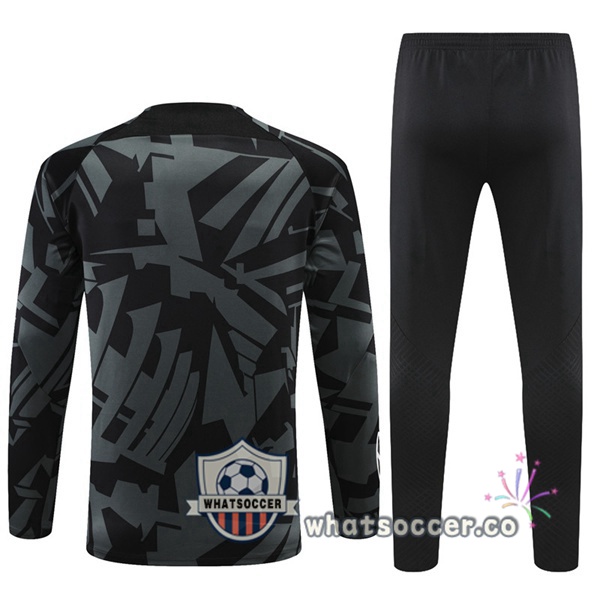 Paris PSG Black Tracksuit 2022-2023